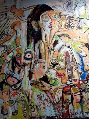 Autour du phantasme, Original 2022 by Epi