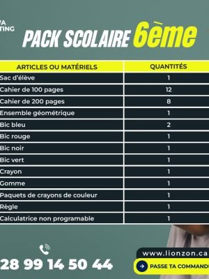 CLASSE DE 6 -ème