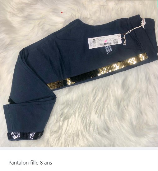 Pantalon fille 8 ans
