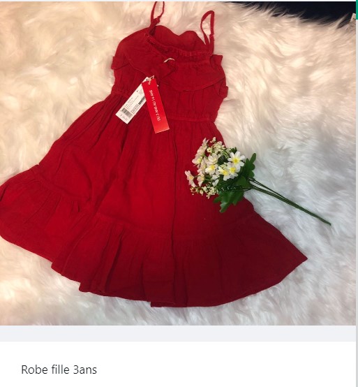 Robe fille 3 ans