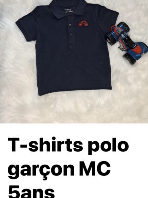 T-shirts polo Garçon MC 5 ans