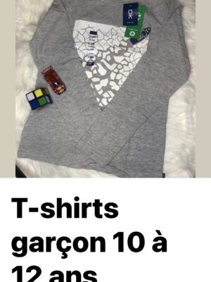 T-shirts Garçon 10 à 12 ans