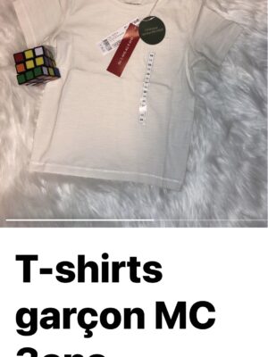 T-shirts Garçon MC 3 ans