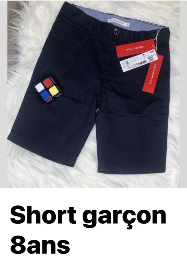 Short Garçon 3 ans