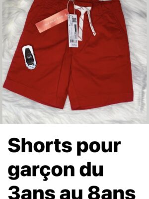 Short pour Garçon 3 à 8 ans