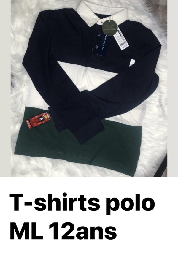 T-Shirts Polo ML  12 ans