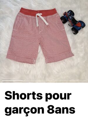 Short Garçon 8 ans