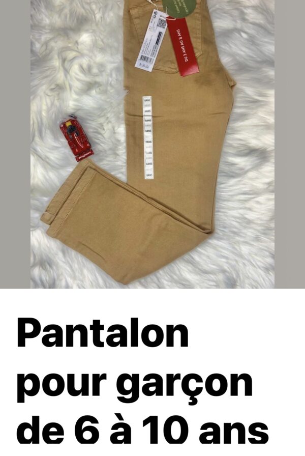 Pantalon pour Garçon 6 à 10 ans