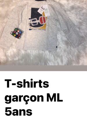 T-shirts Garçon ML  5 ans