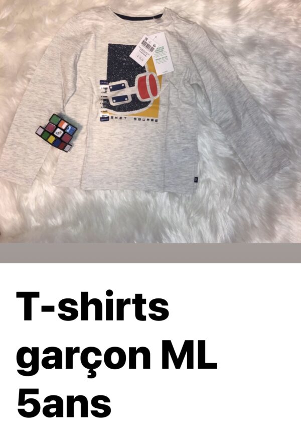 T-shirts Garçon ML  5 ans