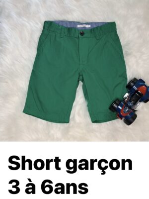 Short Garçon 3 à 6 ans